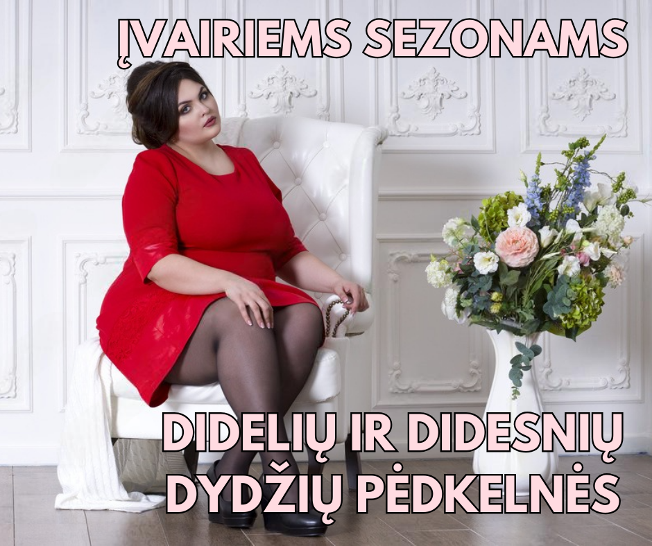 Didelių ir didesnių dydžių pėdkelnės