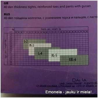 Pėdkelnės DaNa UGNĖ 40 den 2