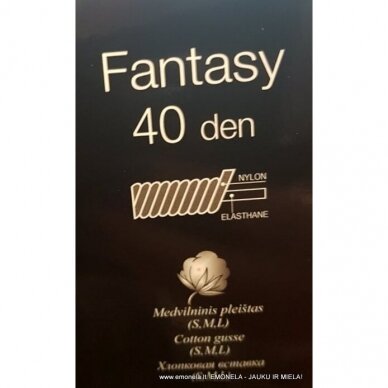 Pėdkelnės DaNa FANTASY 40 den m/t 1