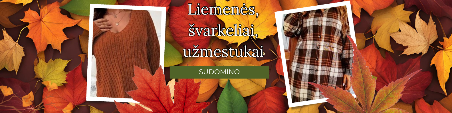 Liemenės, švarkeliai, užmestukai